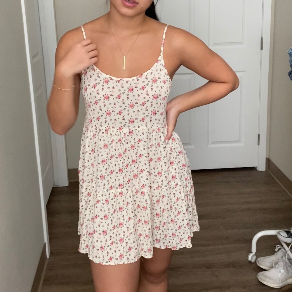 Floral babydoll dress